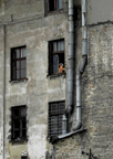 Blick aus dem Fenster, 50 x 70 cm